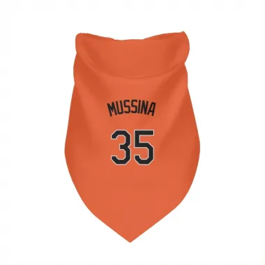 Orange Baltimore Orioles Mike Mussina   Dog & Cat Pet Bandana